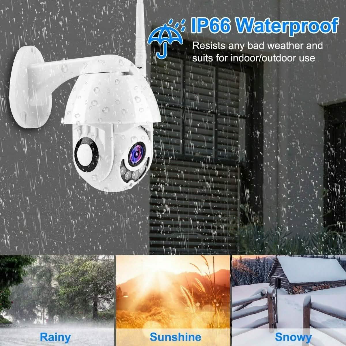 1080P FHD WiFi IP Camera Two-Way Gadgets & Accessories - DailySale