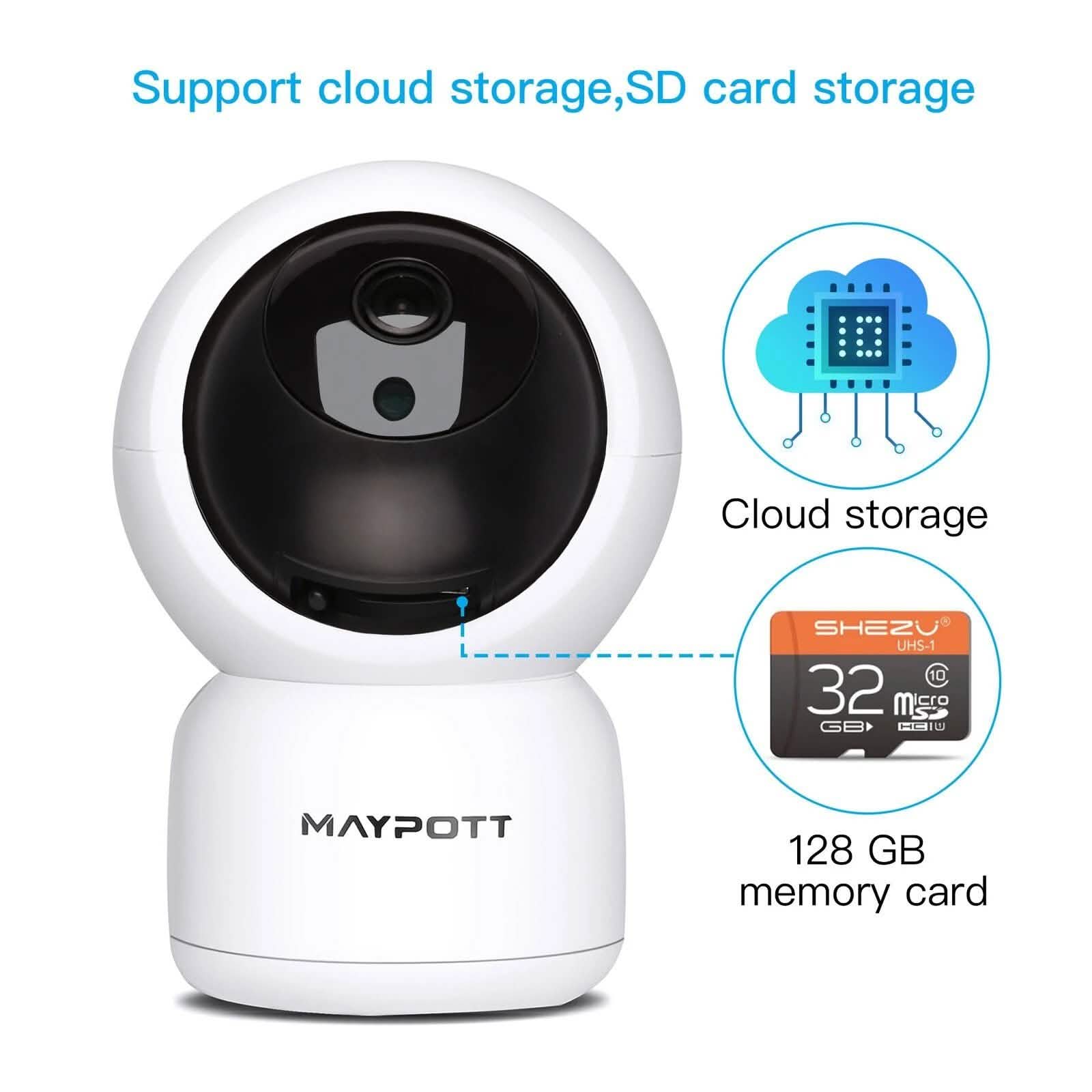 1080P HD Wireless Smart Spy Camera WiFi Security IR Night Vision Baby Monitor Baby - DailySale