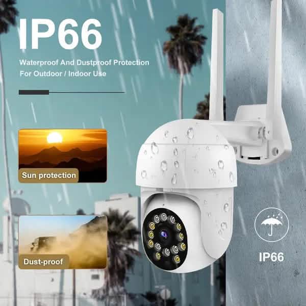 1080P Outdoor Full Color Night Vision Surveillance Camera Smart Home & Security - DailySale