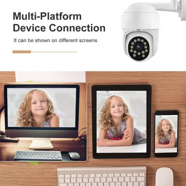 1080P Outdoor Full Color Night Vision Surveillance Camera Smart Home & Security - DailySale