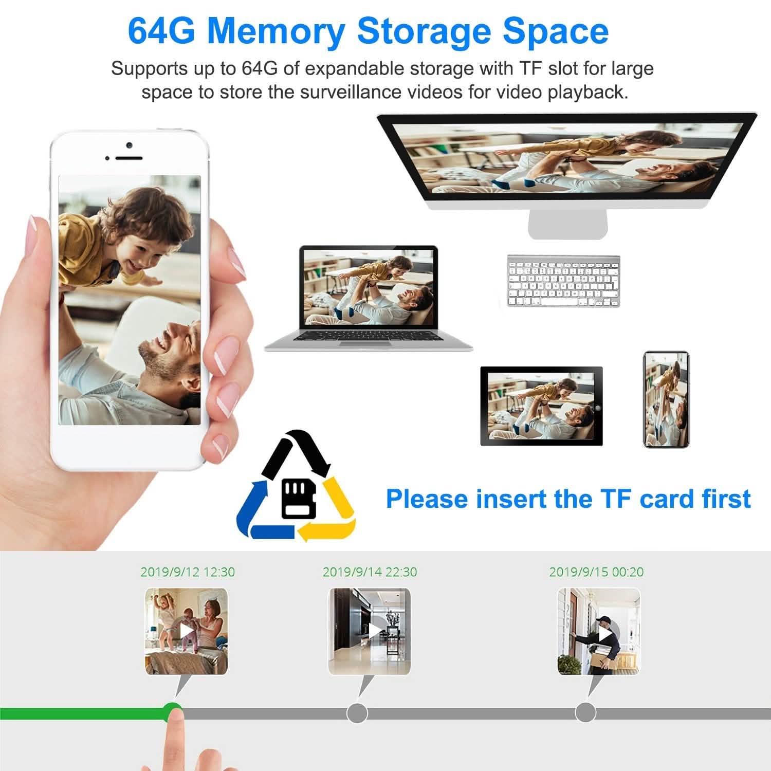 1080P Solar Powered Wifi IP Camera Smart Home & Security - DailySale