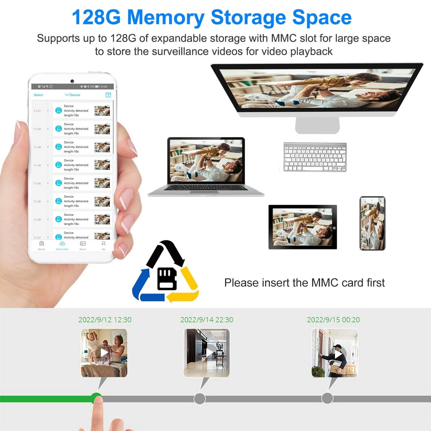 1080P WiFi IP Camera PIR Motion Detection Camcorder Smart Home & Security - DailySale