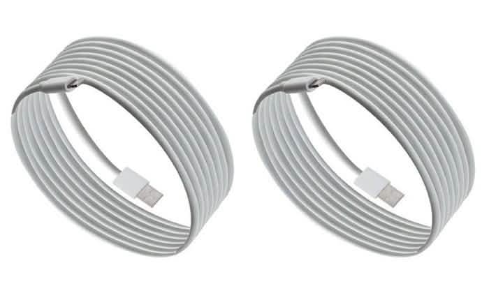 10ft Apple-Certified Lightning Cable - Assorted Styles Phones & Accessories 2 Pack - DailySale