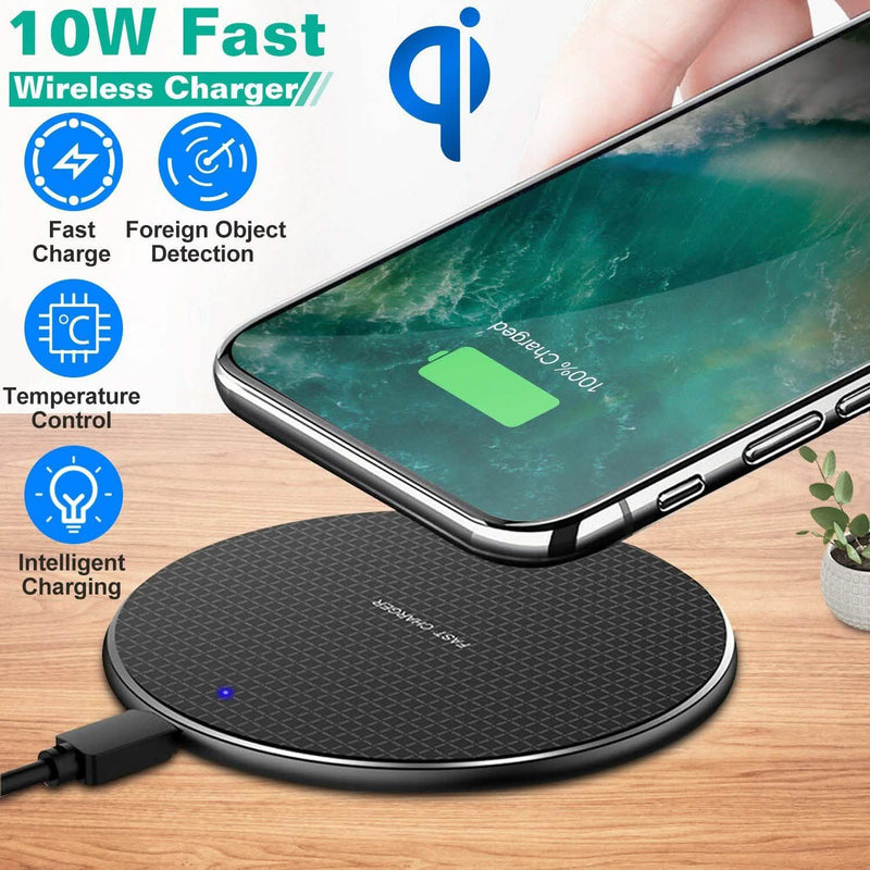10W Qi Wireless Charger Mobile Accessories - DailySale