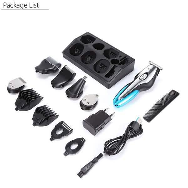 11-in-1 Professional Fast Charging Hair Clipper Haircut Shaver Wireless Men's Grooming - DailySale