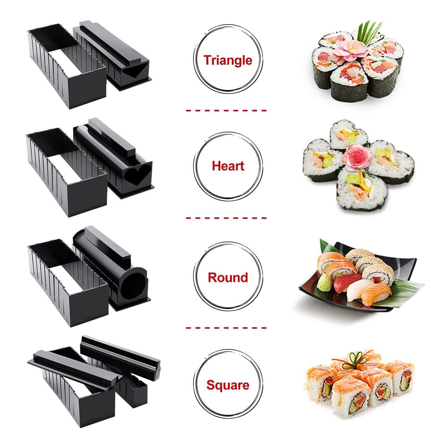 11-Piece: DIY Sushi Making Kit Tools Set Kitchen & Dining - DailySale