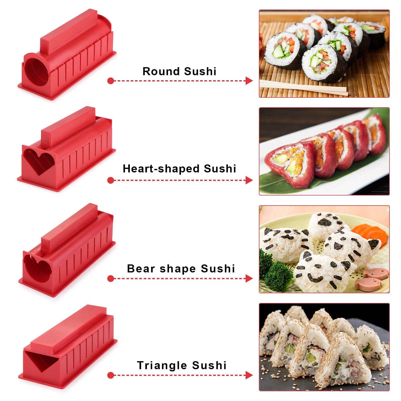 11-Piece: Sushi Making Kit Sushi Rolls with Premium Sushi Knife Kitchen & Dining - DailySale