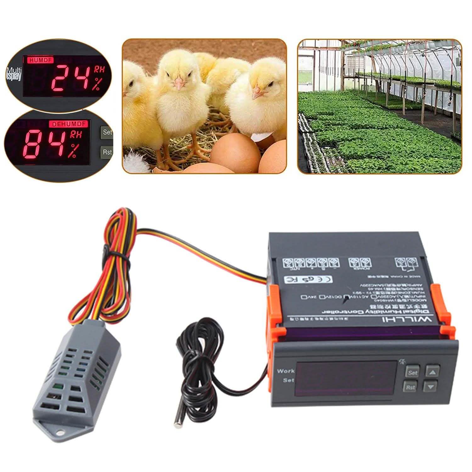 110V Digital Air Humidity Control Controller WH8040 Everything Else - DailySale