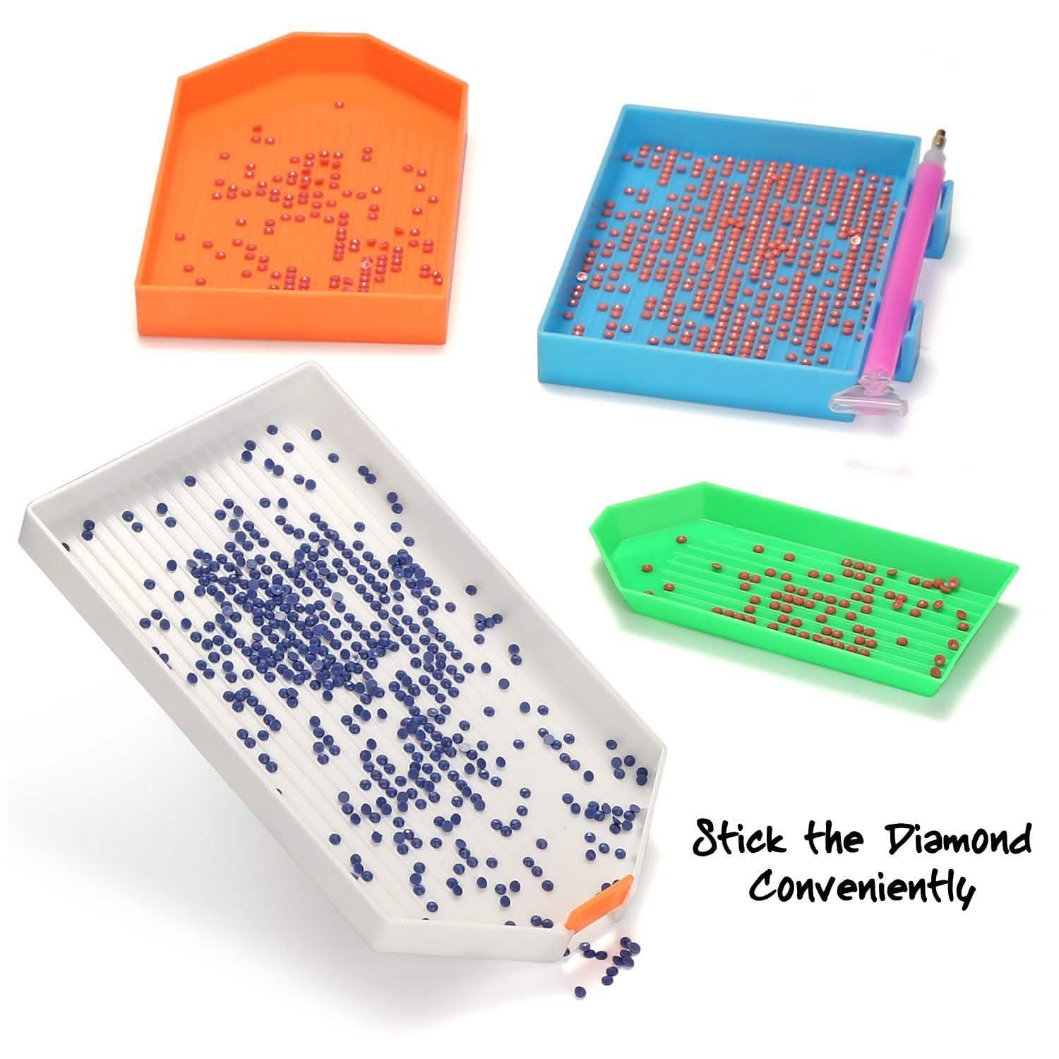 117-Piece: 5D Diamond Painting Tools Accessories Kit Art & Craft Supplies - DailySale