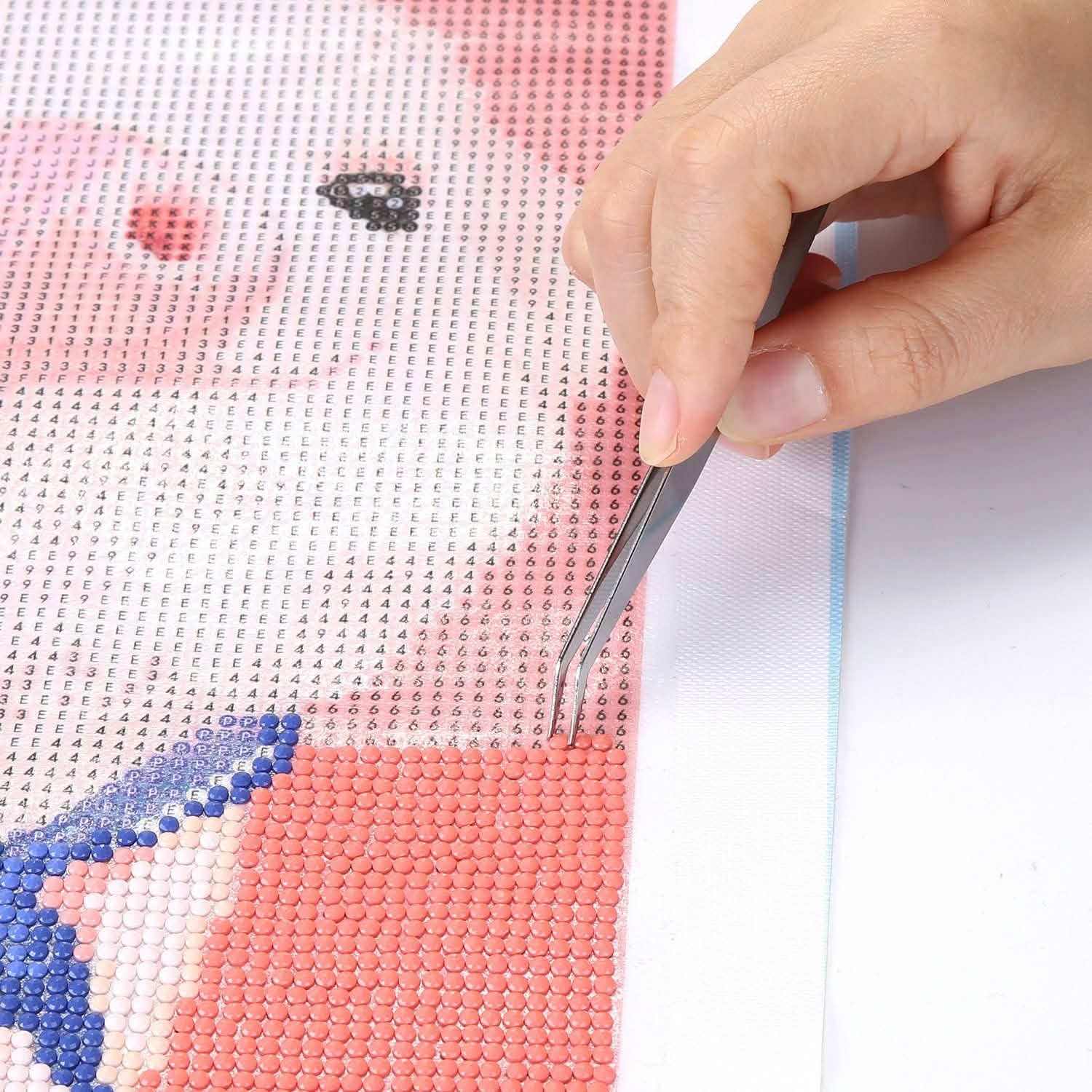 117-Piece: 5D Diamond Painting Tools Accessories Kit Art & Craft Supplies - DailySale