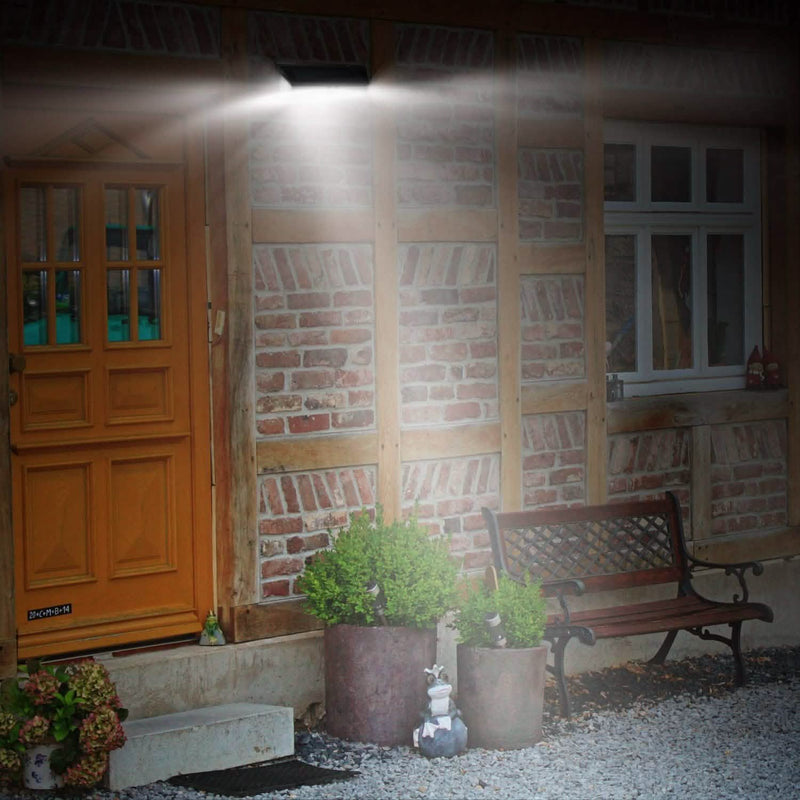 118 LEDs Solar Wall Light Outdoor Motion Sensor Lamp Outdoor Lighting - DailySale
