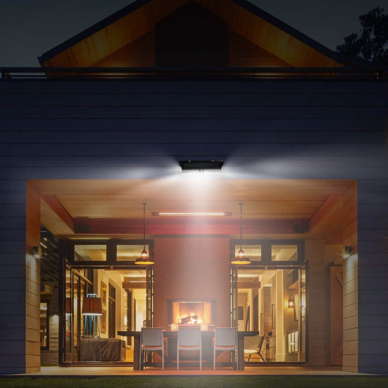 118 LEDs Solar Wall Light Outdoor Motion Sensor Lamp Outdoor Lighting - DailySale