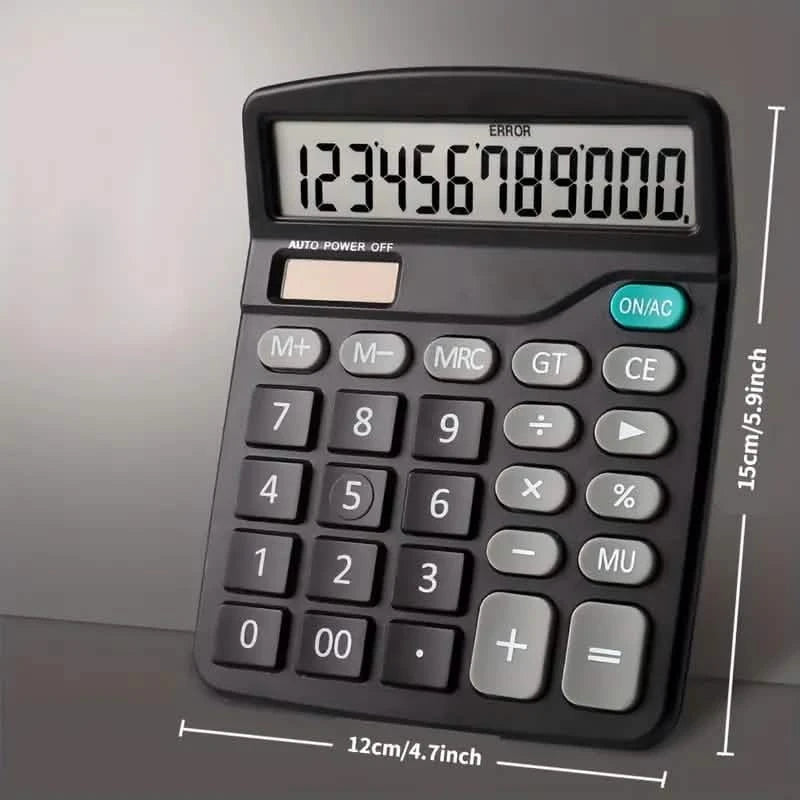 12-Bit Solar Dual Power Supply Calculator Everything Else - DailySale