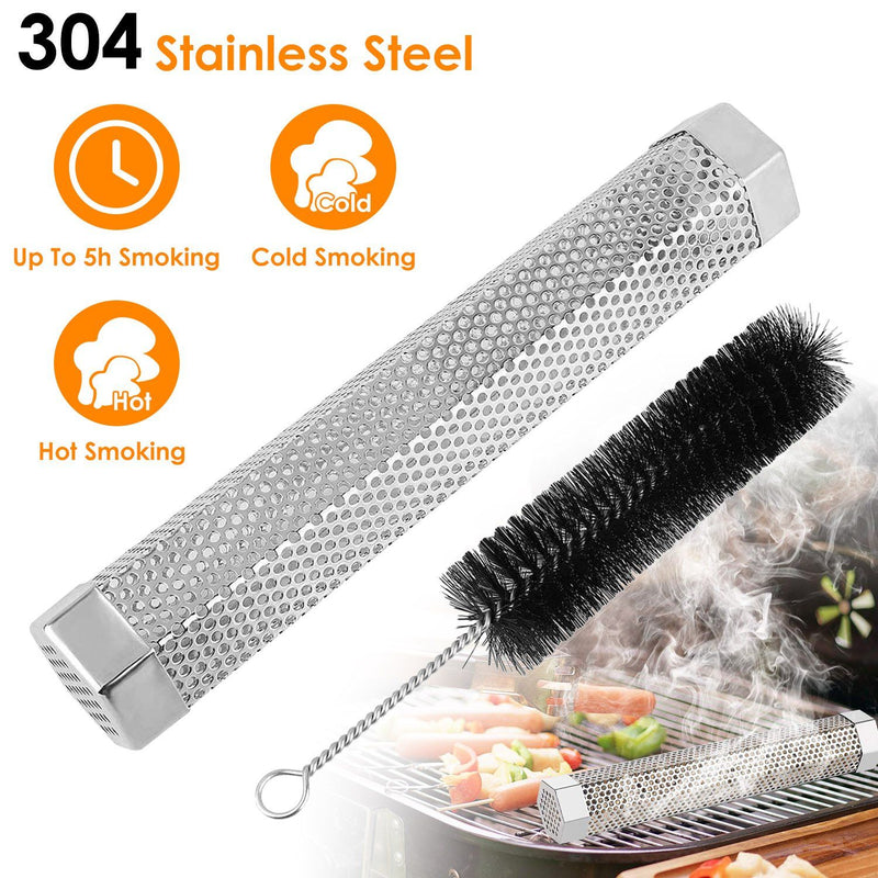 12-Inch Stainless Steel BBQ Grill Smoker Tube Kitchen & Dining - DailySale