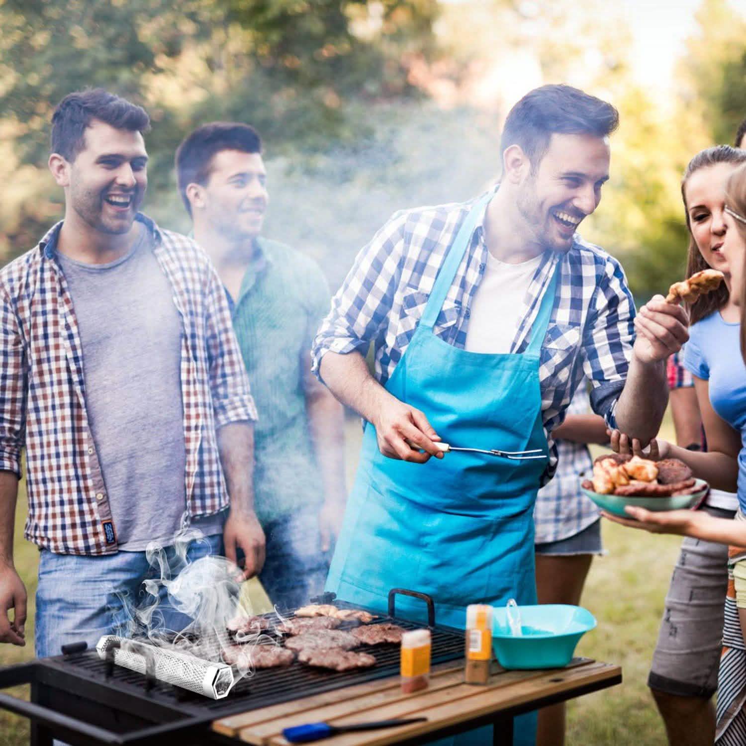12-Inch Stainless Steel BBQ Grill Smoker Tube Kitchen & Dining - DailySale