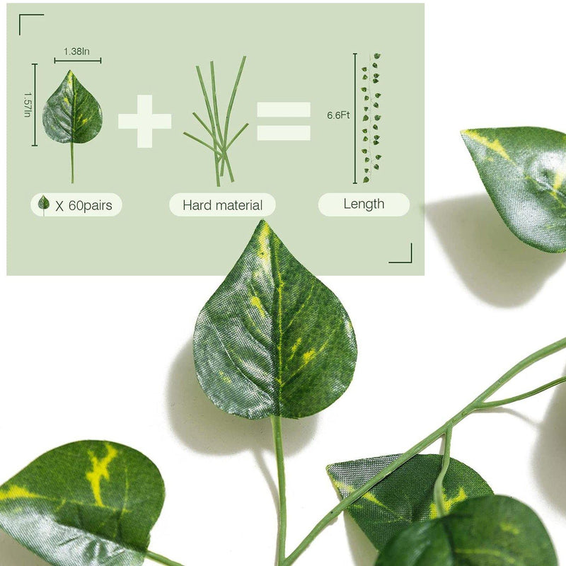 12-Pack: 78Ft. Silk Artificial Ivy Vines Leaf Garden & Patio - DailySale