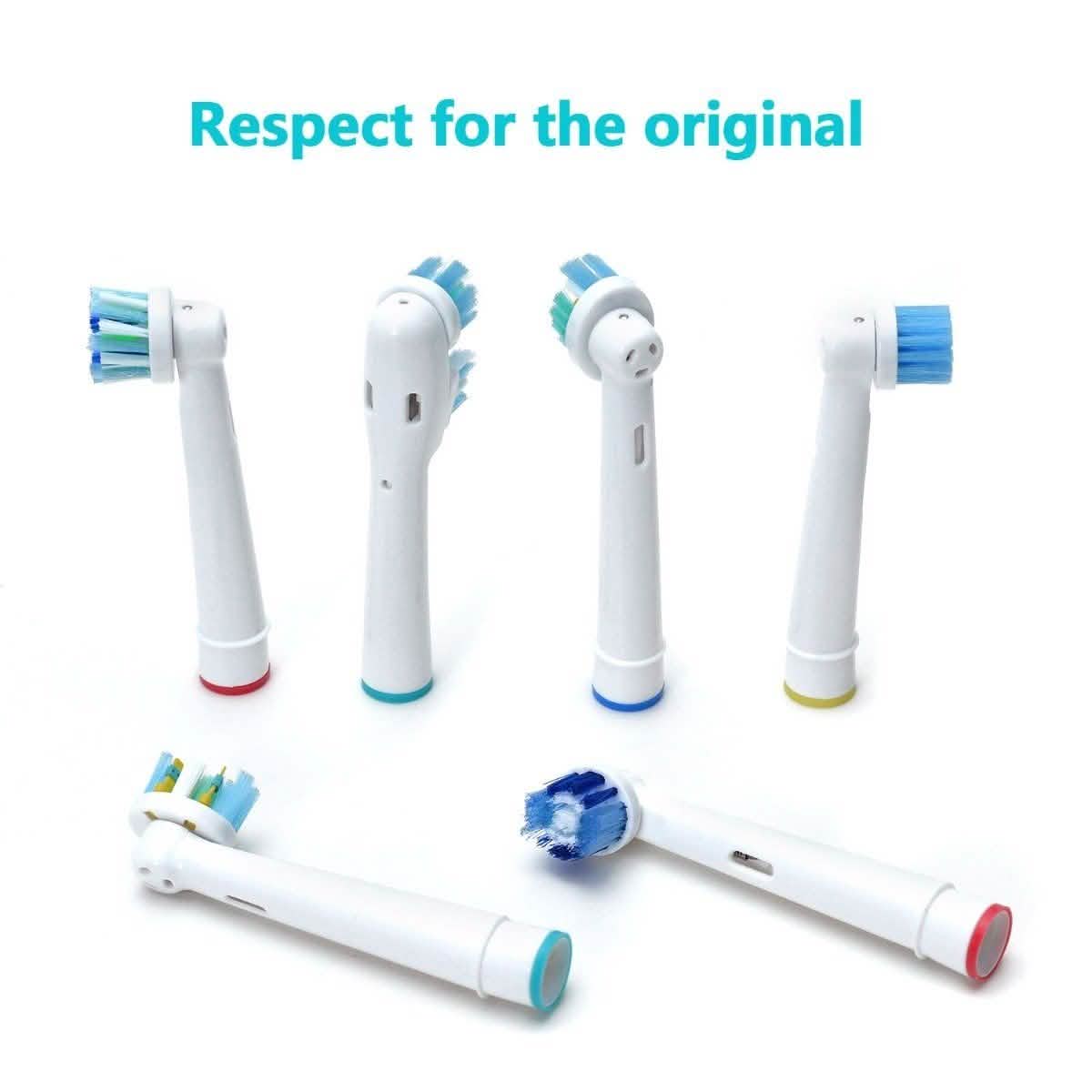 12-Pack: Assorted Clean Replacement Electric Toothbrush Heads Beauty & Personal Care - DailySale