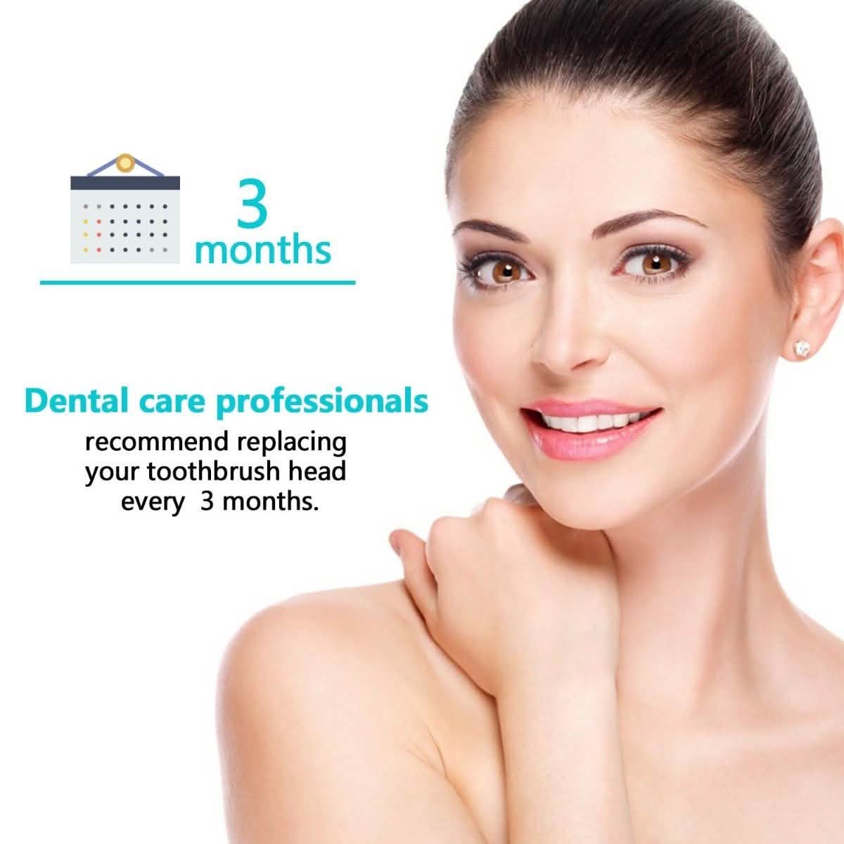 12-Pack: Assorted Clean Replacement Electric Toothbrush Heads Beauty & Personal Care - DailySale