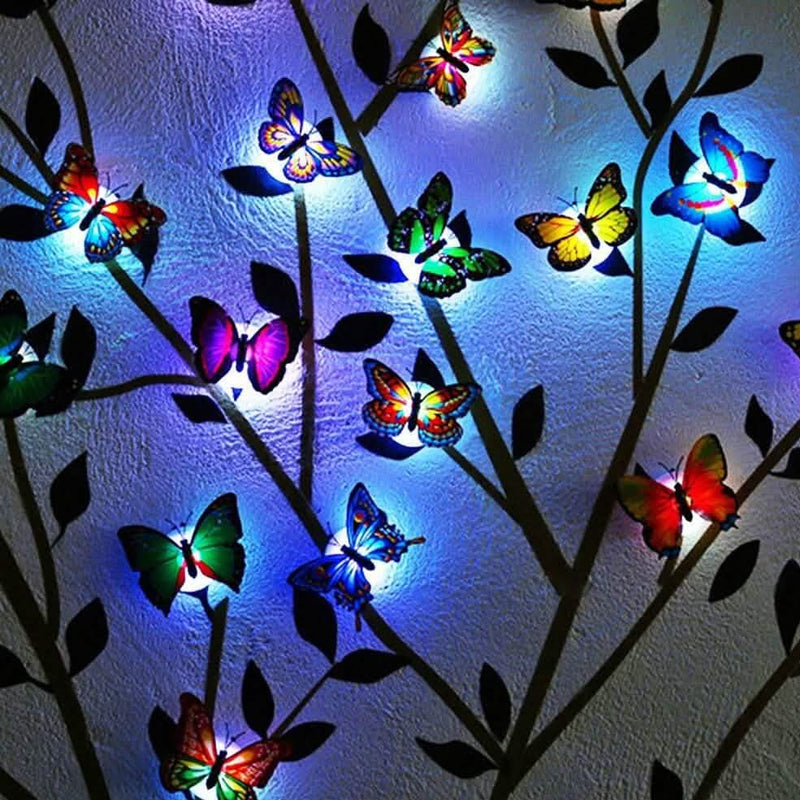12-Pack: LED Butterfly Decoration Night Light Indoor Lighting - DailySale