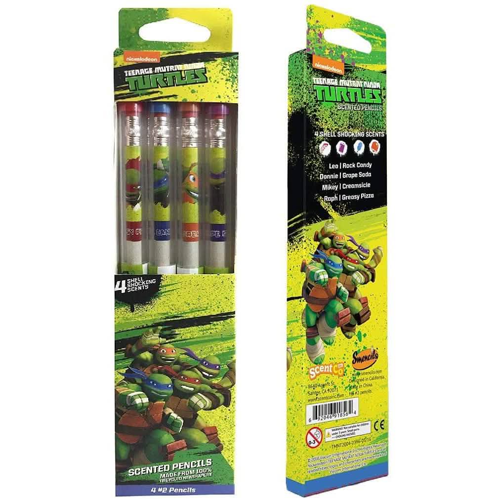 12-Pack: No 2 Scented Teenage Mutant Ninja Turtles Smencils Toys & Hobbies - DailySale
