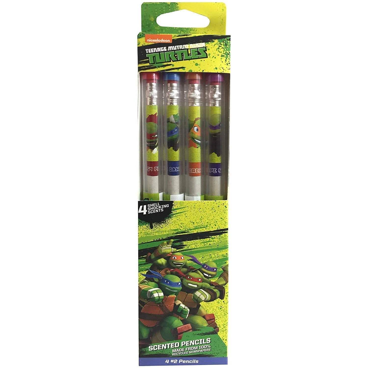 12-Pack: No 2 Scented Teenage Mutant Ninja Turtles Smencils Toys & Hobbies - DailySale
