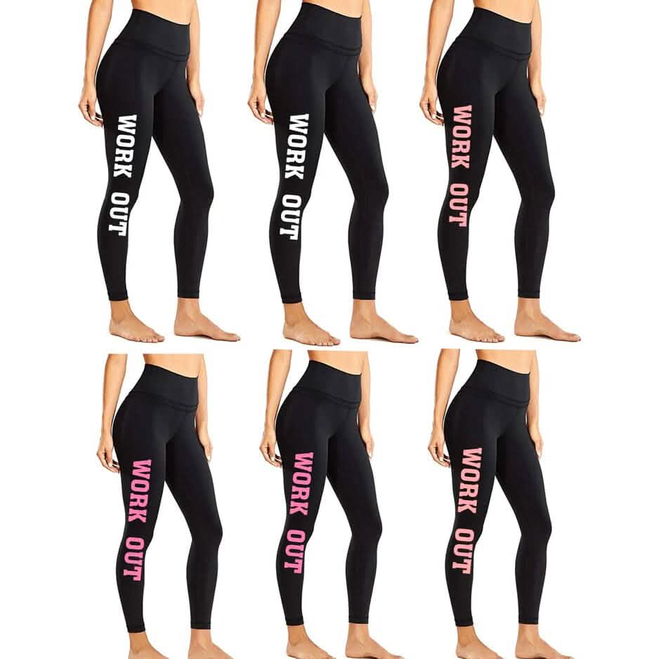 12-Pack: Super Soft Thick Fleece Lined Work Out Leggings Women's Bottoms - DailySale