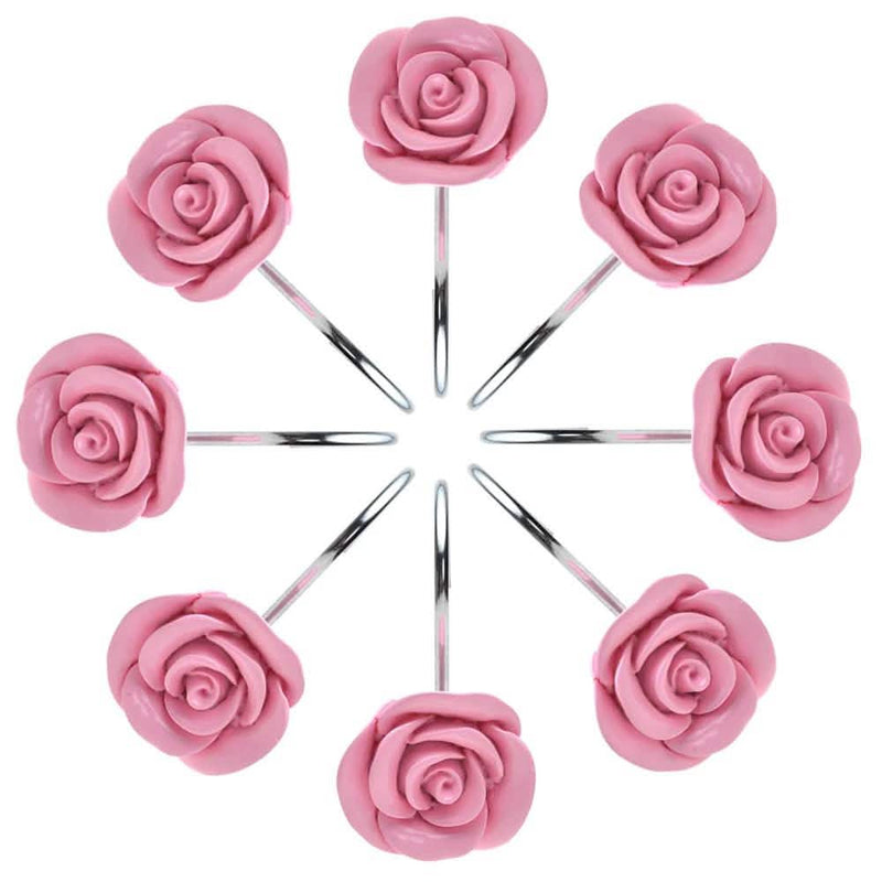 12-Piece: AGPtek Fashion Decorative Home Rose Curtain Hooks Lighting & Decor - DailySale