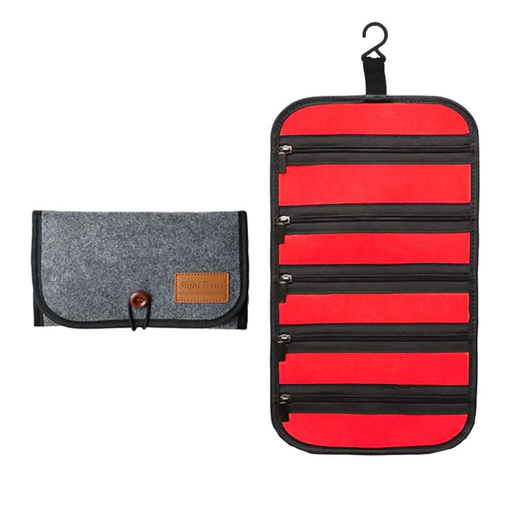 12-Piece: Apple Band Travel Case Closet & Storage - DailySale