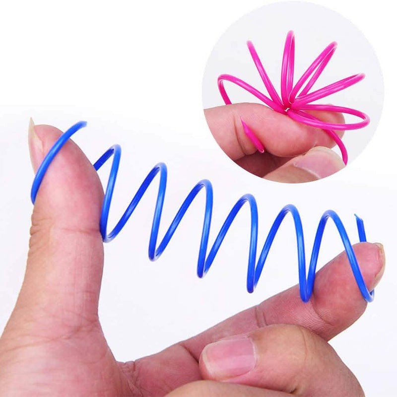 12-Piece: Cat Coil Spring Toy Pet Supplies - DailySale