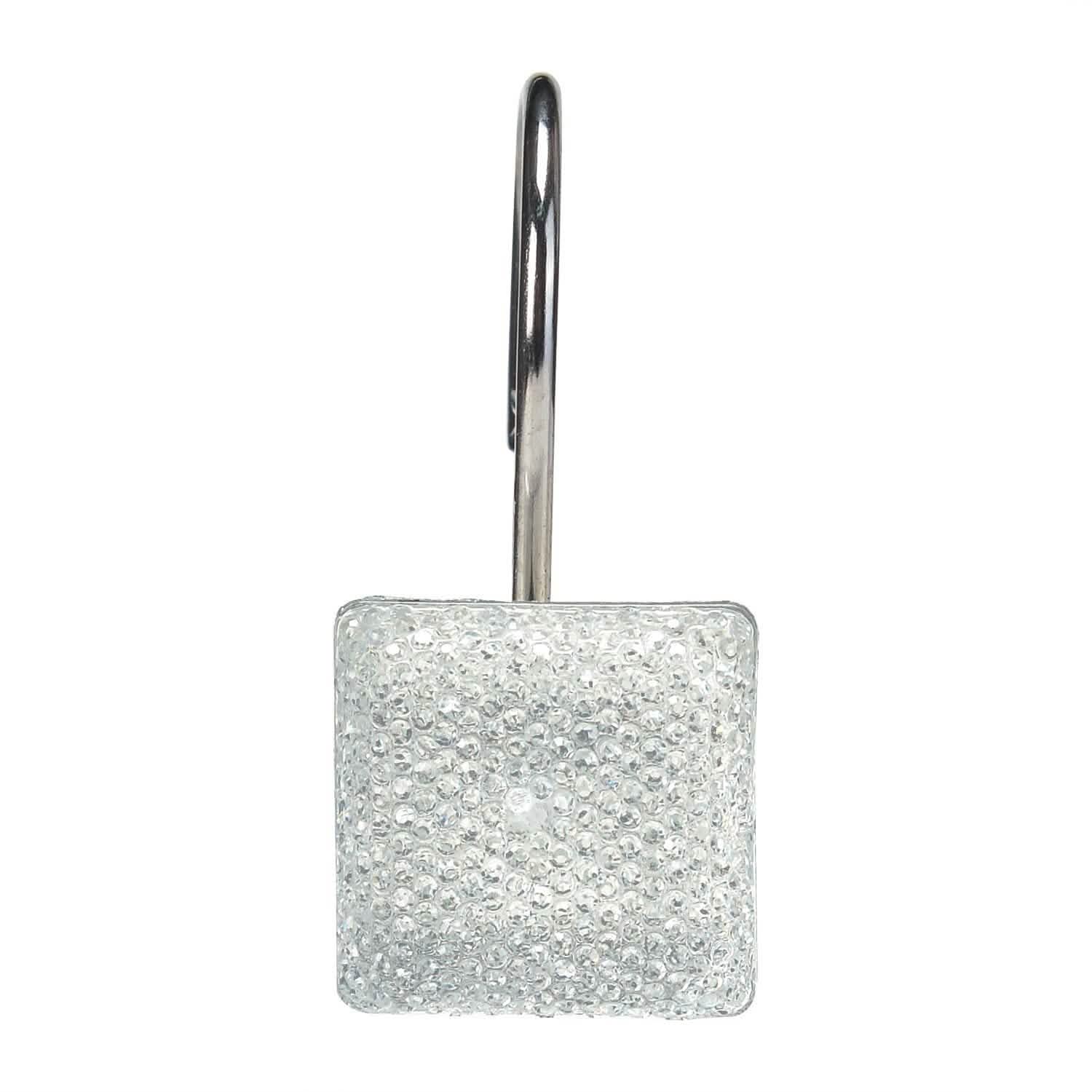 12-Piece: Decorative Shower Curtain Hooks Bathroom Bath - DailySale