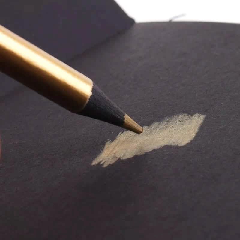 12-Piece: Metallic Colored Pencils Art & Craft Supplies - DailySale