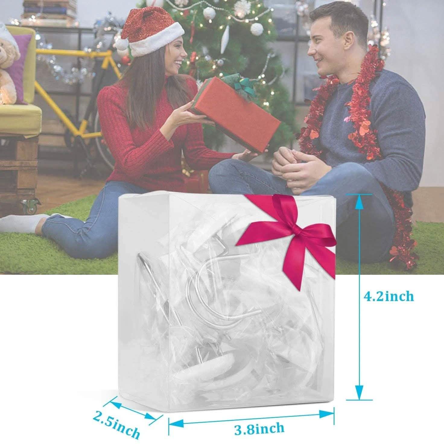 12-Piece: Snowflake Anti-Rust Round Shower Curtain Hooks for Home Bathroom Decor Lighting & Decor - DailySale