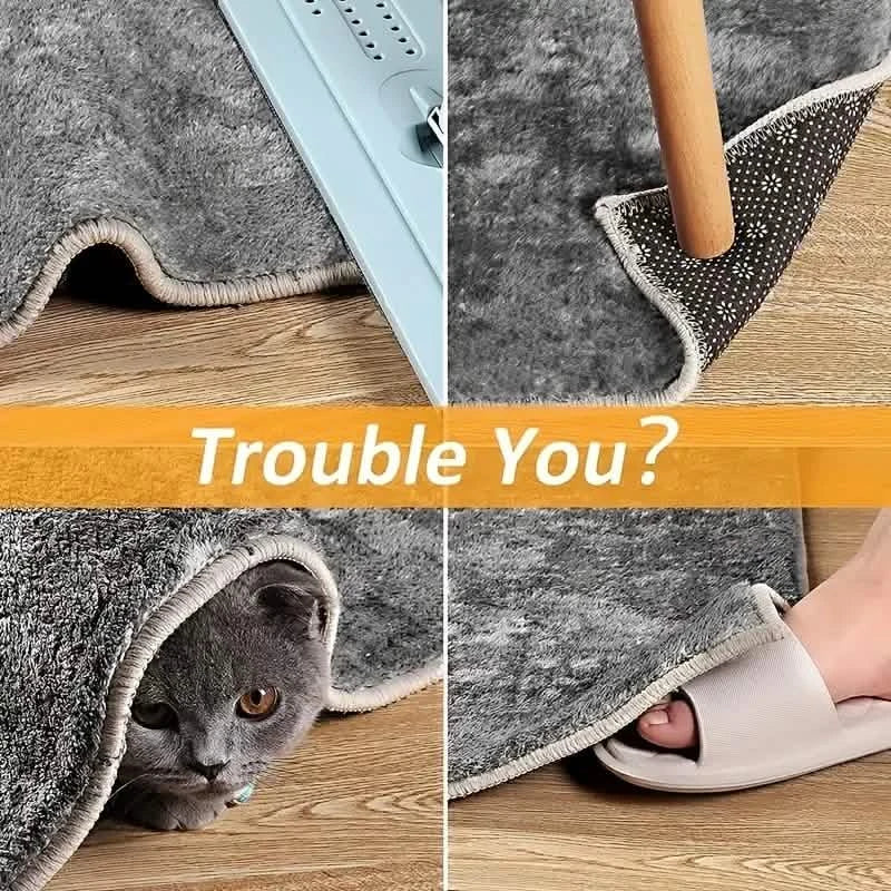 12-Pieces: Double Sided Non-Slip Rug Pads Rug Tape Stickers Everything Else - DailySale