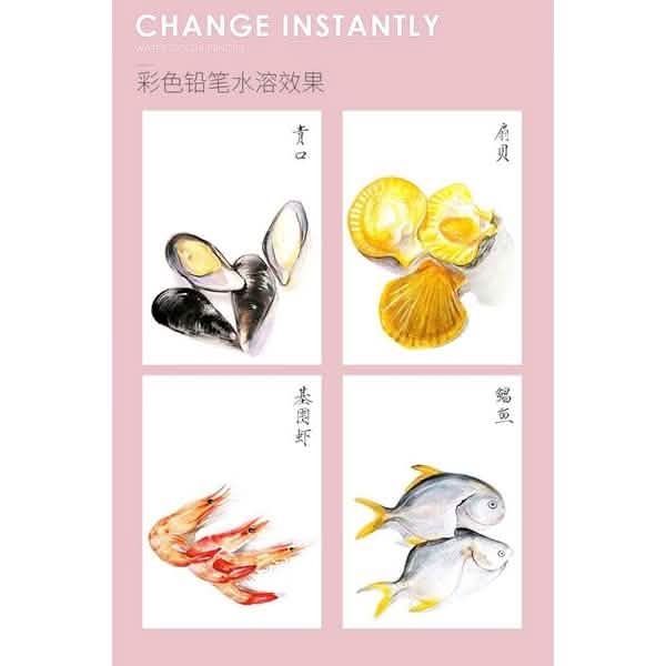 120-Pack: Water Soluble Color Pencil Set Everything Else - DailySale