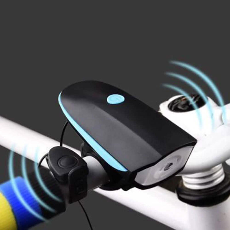 1200mAh Rechargeable Bike Headlight with Horn Sports & Outdoors - DailySale