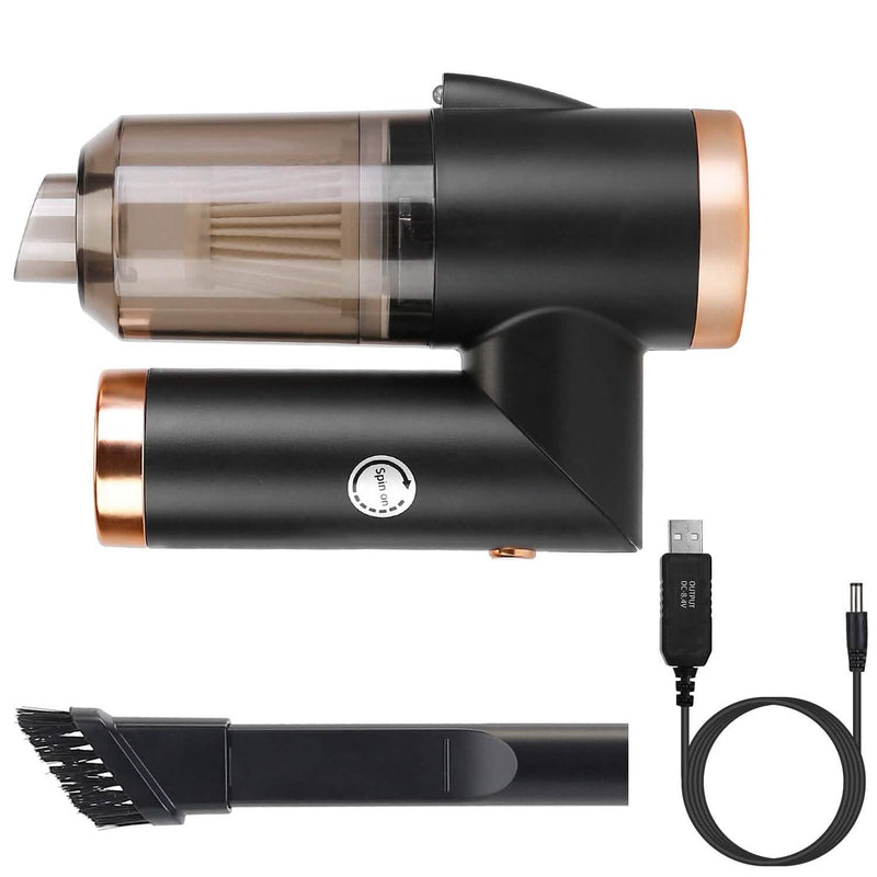120W 9000PA Cordless Handheld Car Vacuum Cleaner with Searchlight Automotive - DailySale