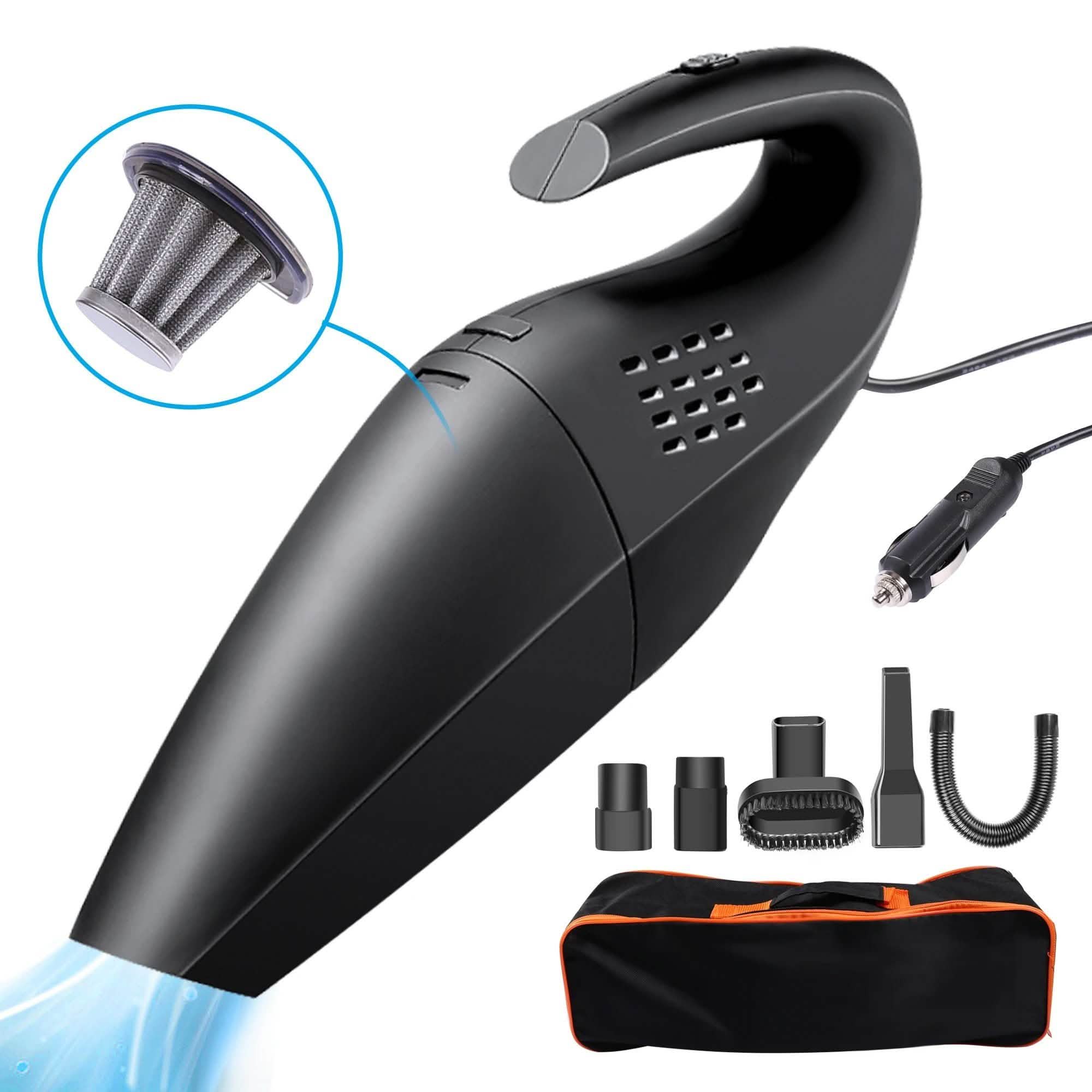 120W Portable Handheld Corded Car Vacuum Cleaner Automotive - DailySale