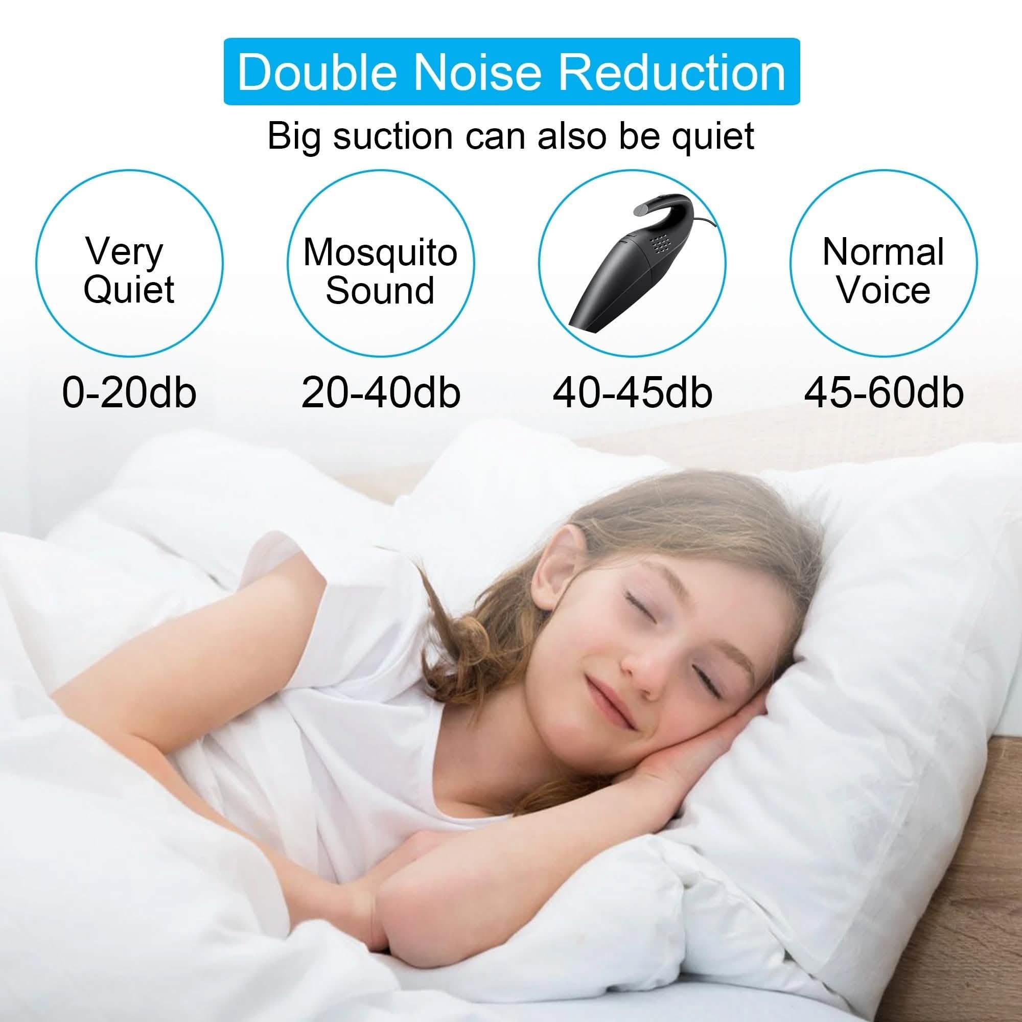 120W Portable Handheld Corded Car Vacuum Cleaner Automotive - DailySale