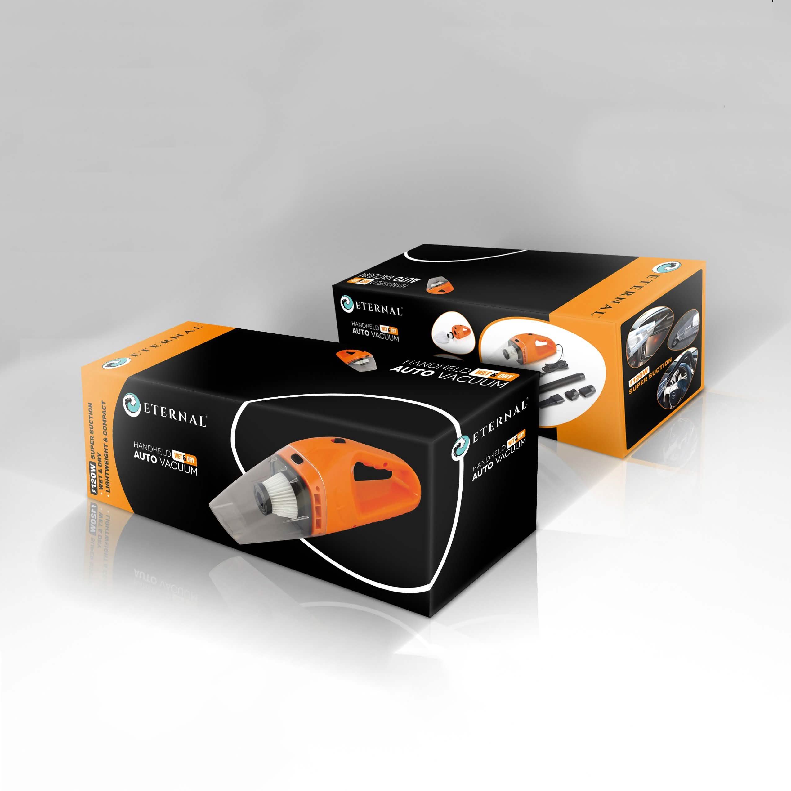 120W Wet Dry Car Vacuum Cleaner Auto Accessories - DailySale