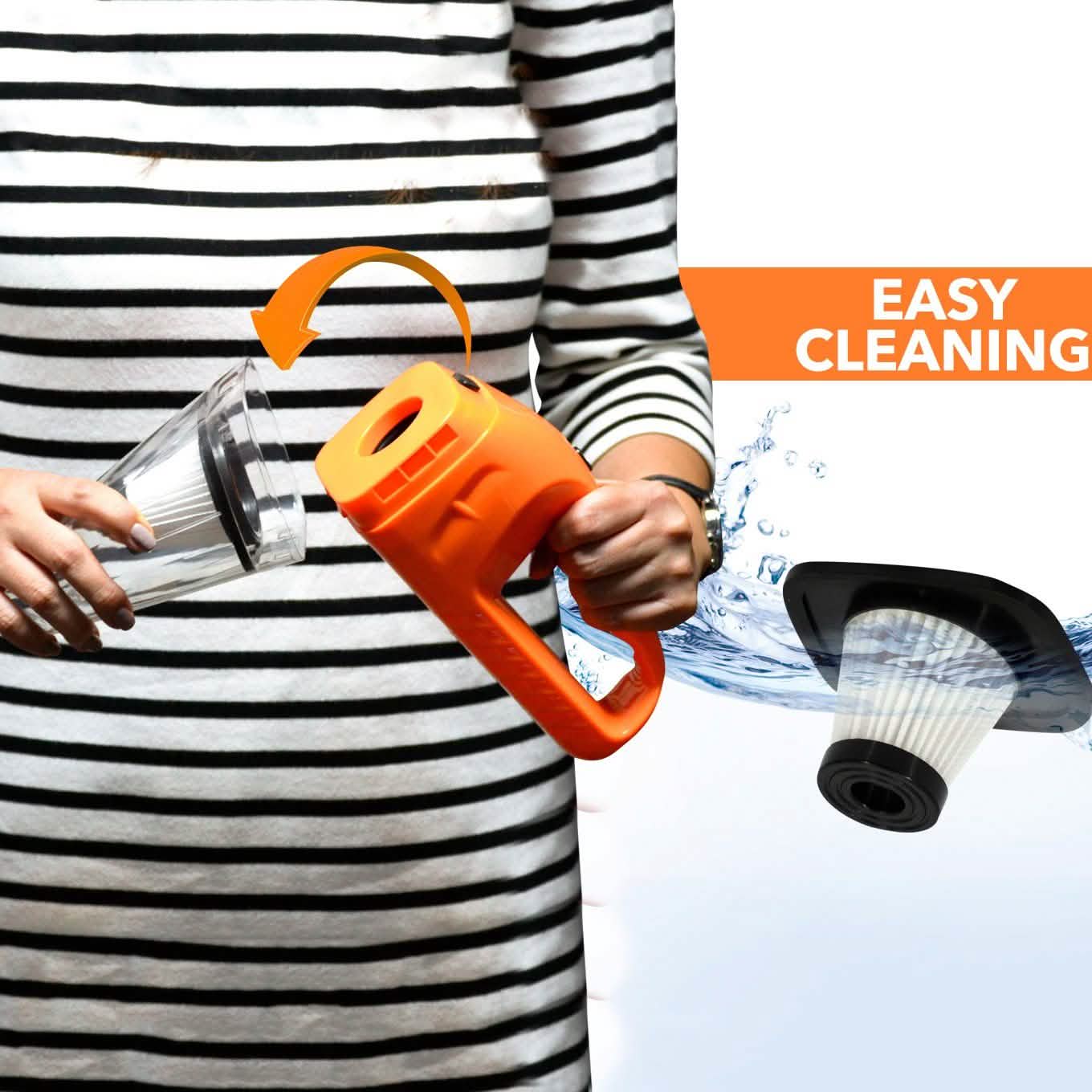 120W Wet Dry Car Vacuum Cleaner Auto Accessories - DailySale