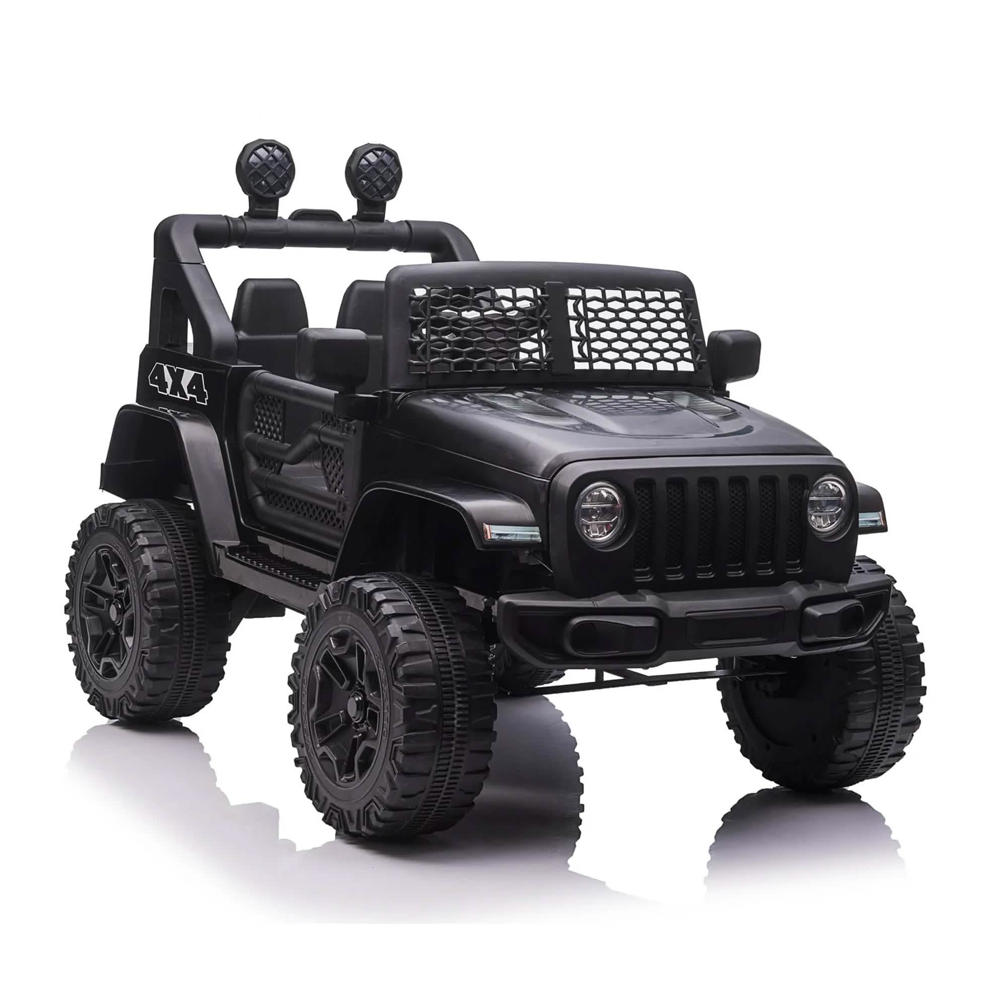 12V Battery Electric Car with Horn, Front Light ,Four Wheel Absorber and Remote Control Toys & Games - DailySale
