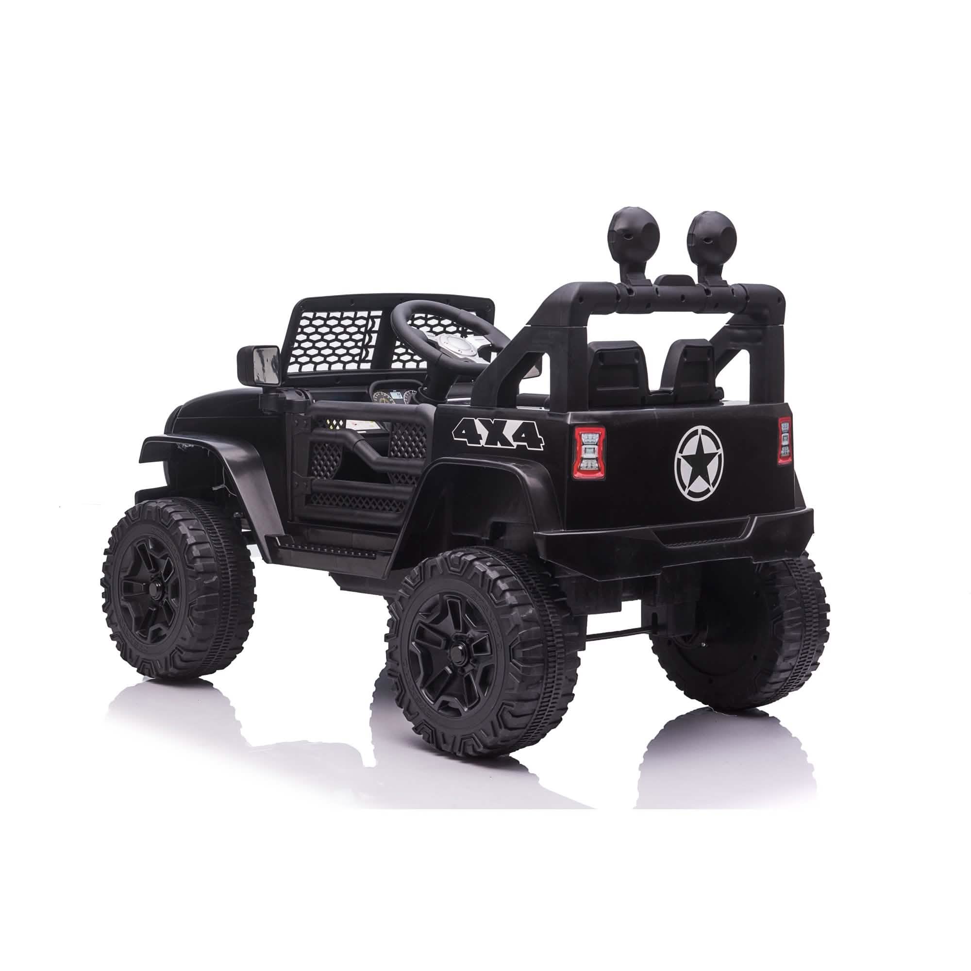 12V Battery Electric Car with Horn, Front Light ,Four Wheel Absorber and Remote Control Toys & Games - DailySale