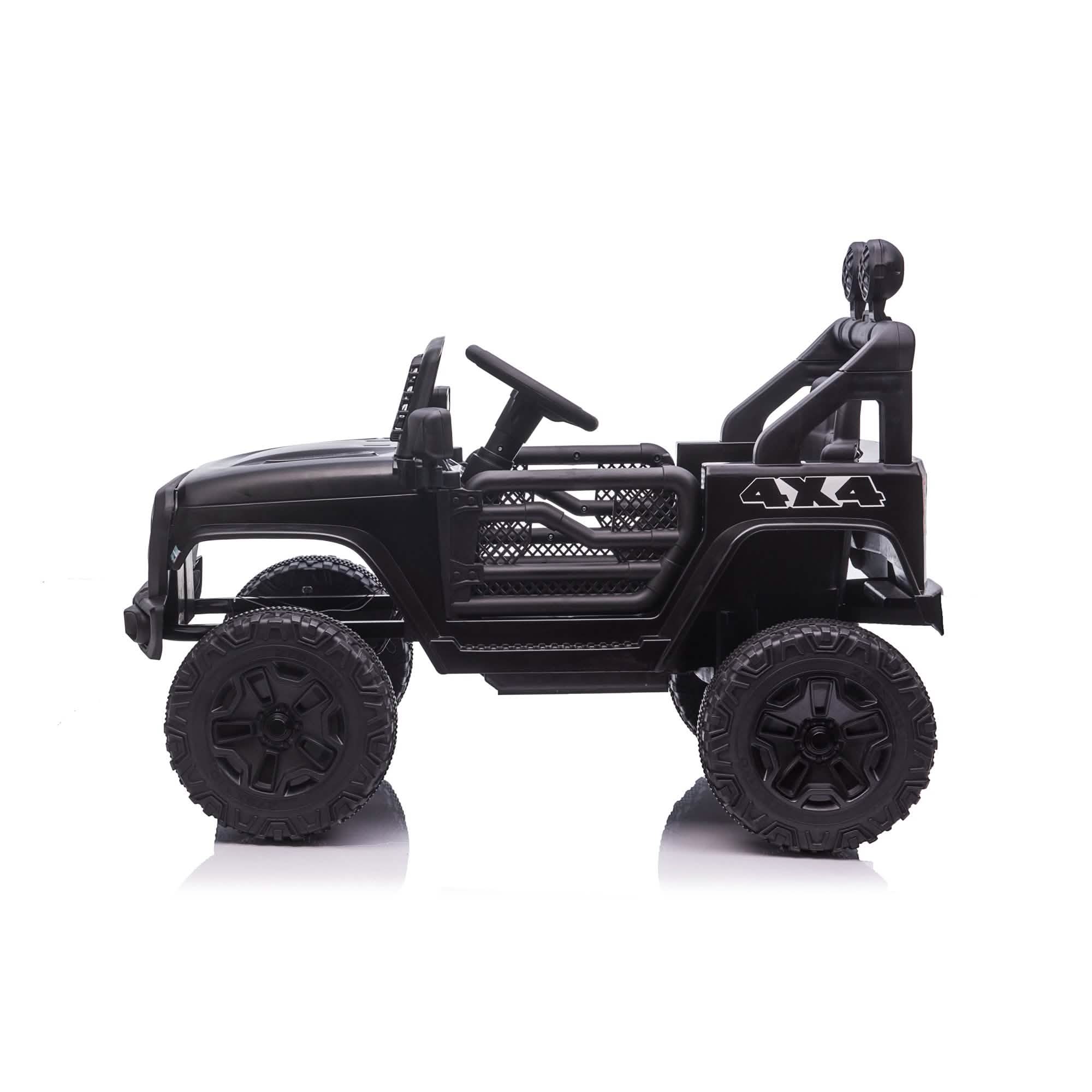 12V Battery Electric Car with Horn, Front Light ,Four Wheel Absorber and Remote Control Toys & Games - DailySale