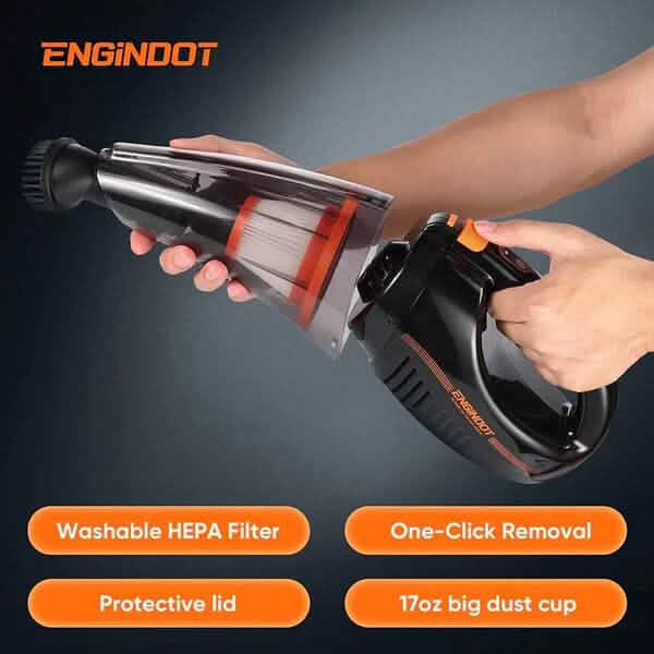 12V Cordless Car Vacuum Cleaner Automotive - DailySale