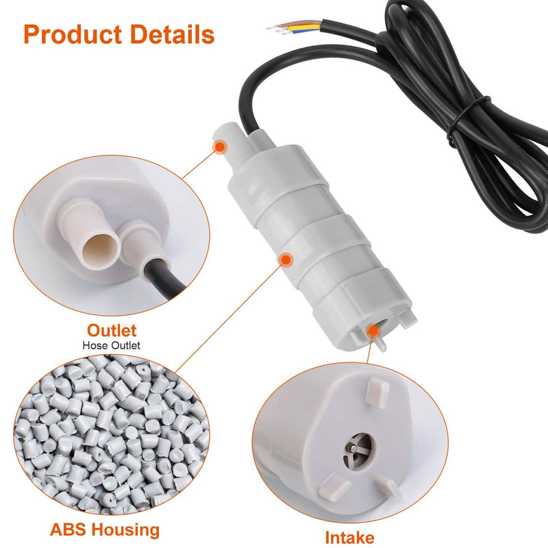 12V Submersible Water Pump Garden & Patio - DailySale