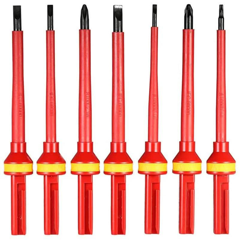 13-Piece: 1000V Changeable Insulated Screwdrivers Set Home Improvement - DailySale
