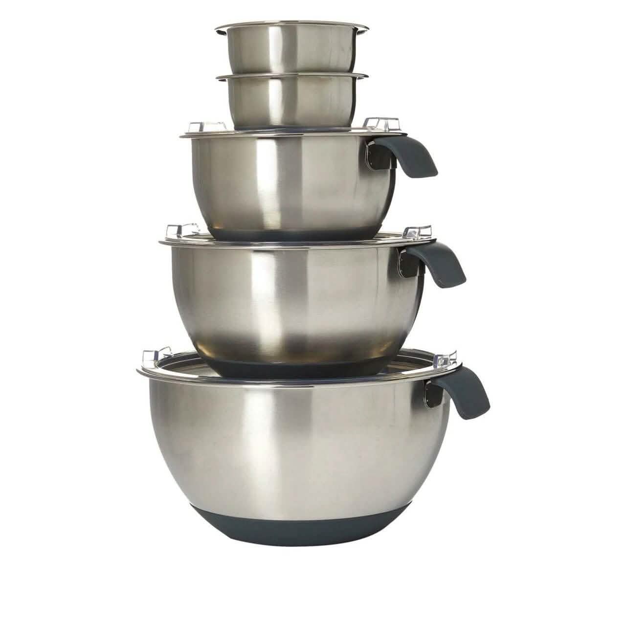 13-Piece: Wolfgang Puck Stainless Steel Mixing Bowl Set Kitchen & Dining - DailySale