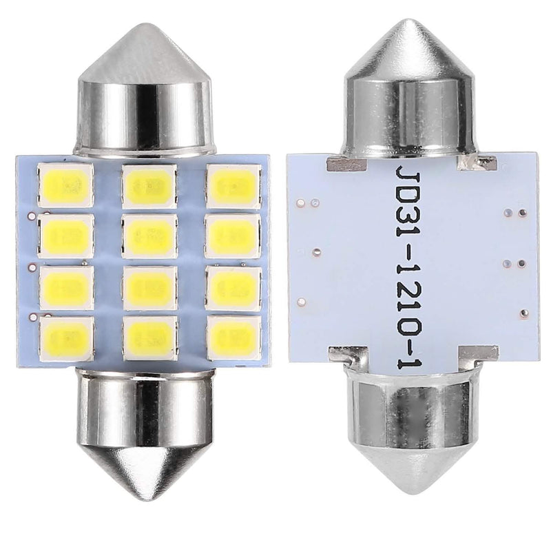 13-Pieces: T10 31mm Festoon LED Light Automotive - DailySale