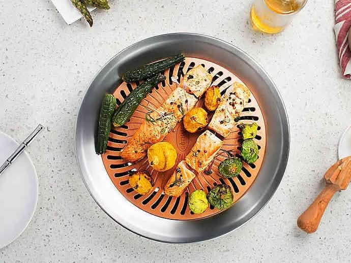 Gotham Steel Nonstick 13-Inch Smokeless Stovetop Grill - DailySale, Inc