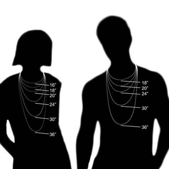 14K Gold 1.5MM Diamond Cut Rope Chain Necklace for Men and Women Necklaces - DailySale